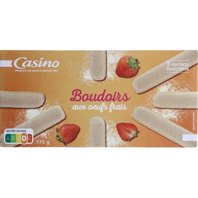 Bánh Boudoirs Casino 175g Nhập Khẩu - Casino Boudoirs aux aeufs frais
