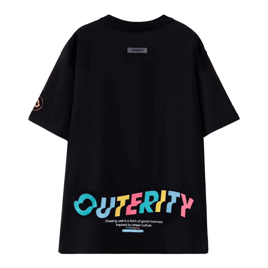 Áo Color Picker Tee Black OUTERITY ORP102