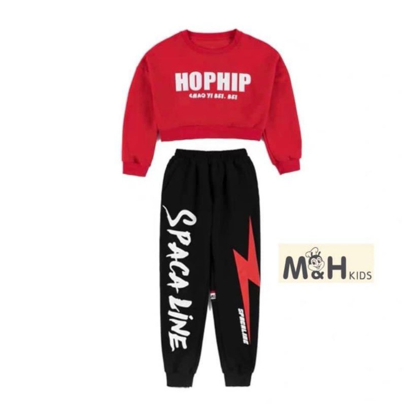 Bộ Hip Hop bé gái size đại từ 21-35kg