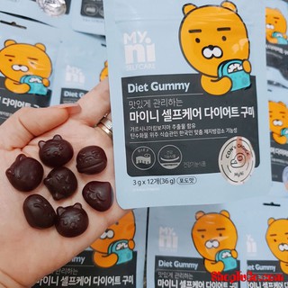 Kẹo giảm cân diet gummy kakao hàn quốc