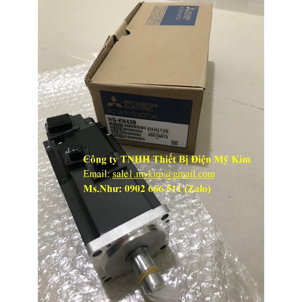 Servo Motor Mitsubishi HG-KN43B chính hãng giá tốt - Thiết Bị Điện Mỹ Kim