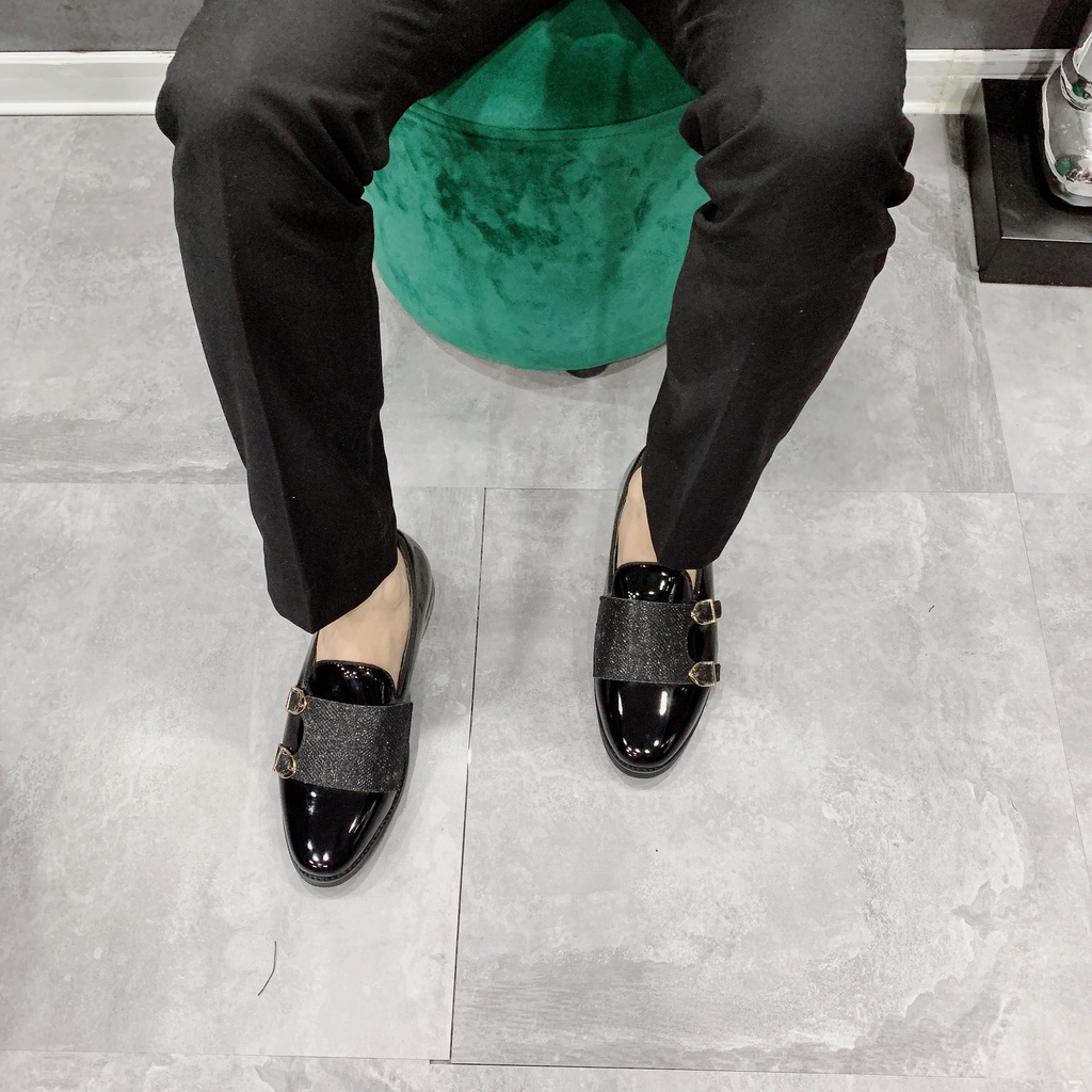 Giầy tây, giày da nam da bóng cao cấp,kiểu dáng Loafer   : 83