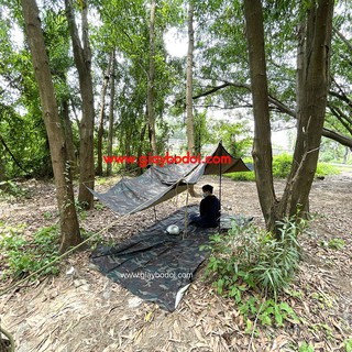 Combo Tấm bạt che mưa , dựng lều+ dây