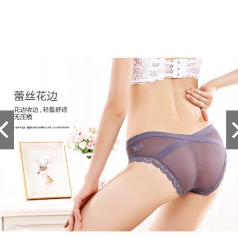 Mẫu Mới- Quần Lót Ren Nữ Cạp Chéo Siêu Sexy loại đẹp | WebRaoVat - webraovat.net.vn