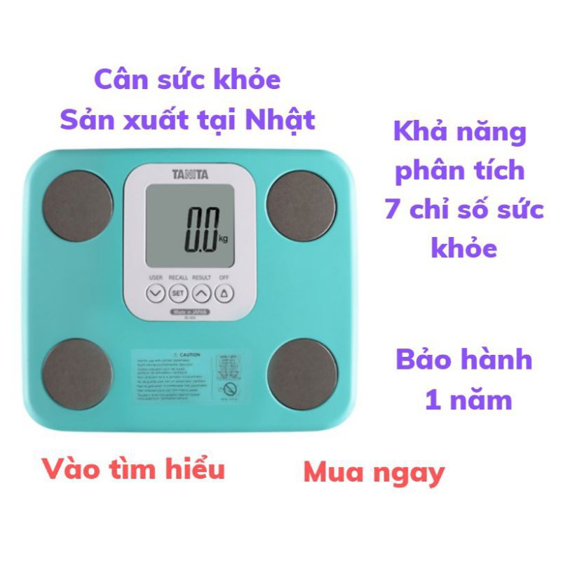 Cân Sức khỏe BC-859 với khả năng phân tích 7 chỉ số cơ thể.