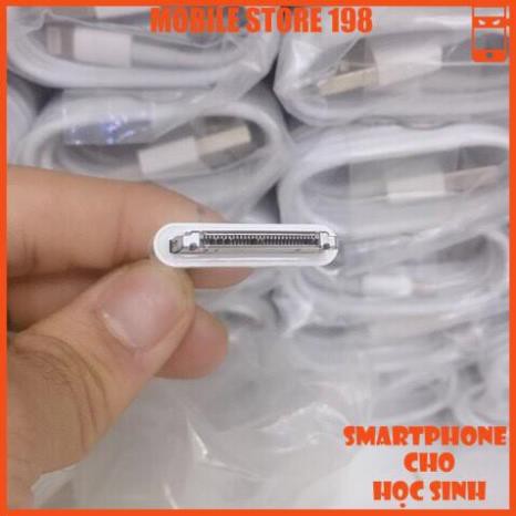 Dây Cáp Sạc Zin 4/4s, Dây Sạc iPhone/iPad 1/2/3/4 - sạc nhanh (loại tốt) zin chính hãng - Mobile Store 198