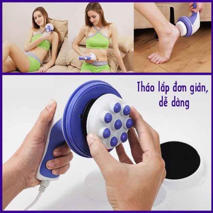 Máy massage cầm tay Relax Spin Tone - Máy đấm lưng