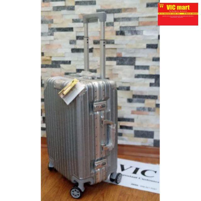 VIC mart_ Sale vali chính hãng khung nhôm, khóa sập
