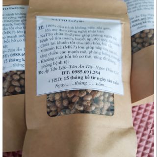 natto đậu nành khô siêu sạch 300g (ảnh thật)