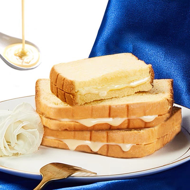 Thùng 2kg Bánh Sanwich Sữa Chua Nhân Phomai - Bánh Sanwich Ông Già Đài Loan