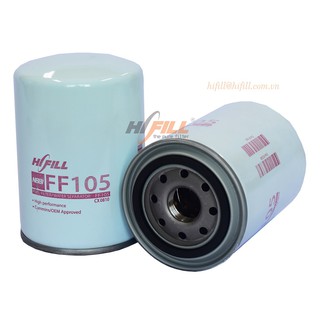 Lọc nhiên liệu (lọc dầu) động cơ FF105 - CX0810 Cummins Lỗ 23,5 Ly Sin Trong, Dongfeng 260 (Mã OEM: FF105)
