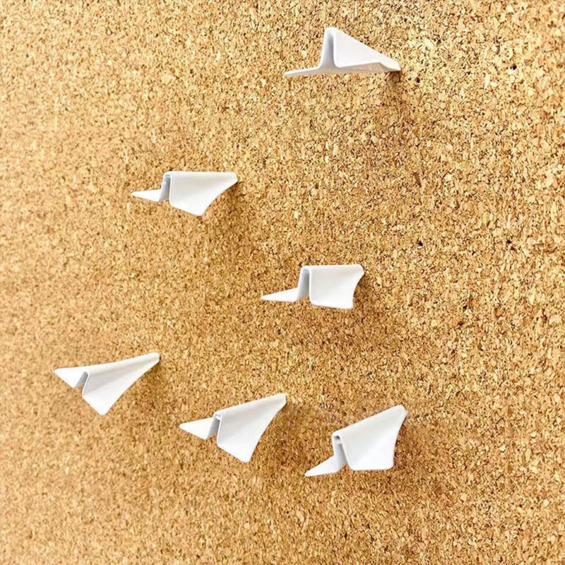 Set 12 Ghim Cài Bằng Thép Dùng Trưng Bày Ảnh / Tài Liệu Thiết Kế 3D Sáng Tạo
