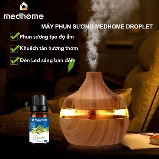 MÁY PHUN SƯƠNG MINI DROPLET 300ML | MÁY TẠO ĐỘ ẨM | MÁY XÔNG TINH DẦU