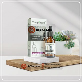 Serum Compliment Acid 2% BHA (thu nhỏ lỗ chân lông, phục hồi da)