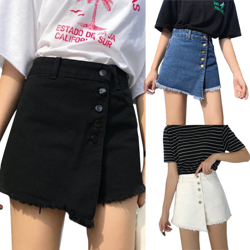 Váy jean lưng cao cho nữ | BigBuy360 - bigbuy360.vn