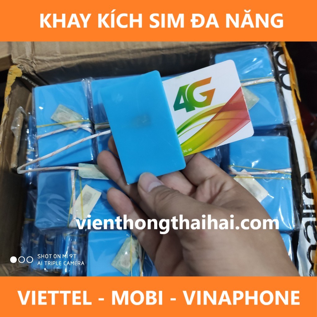 Khay kích sim loại 1 đa mạng Viettel,mobi,vina,vnmb,gmobi