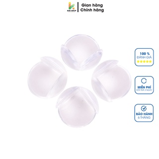 Bịt góc bàn silicon ZIYI, miếng bịt góc bàn silicon tròn, an toàn cho bé, Kiki shop