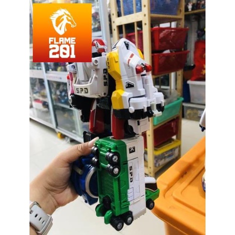 TPHCM TPHCM Đồ chơi siêu nhân Robo SPD Deka ko boxx