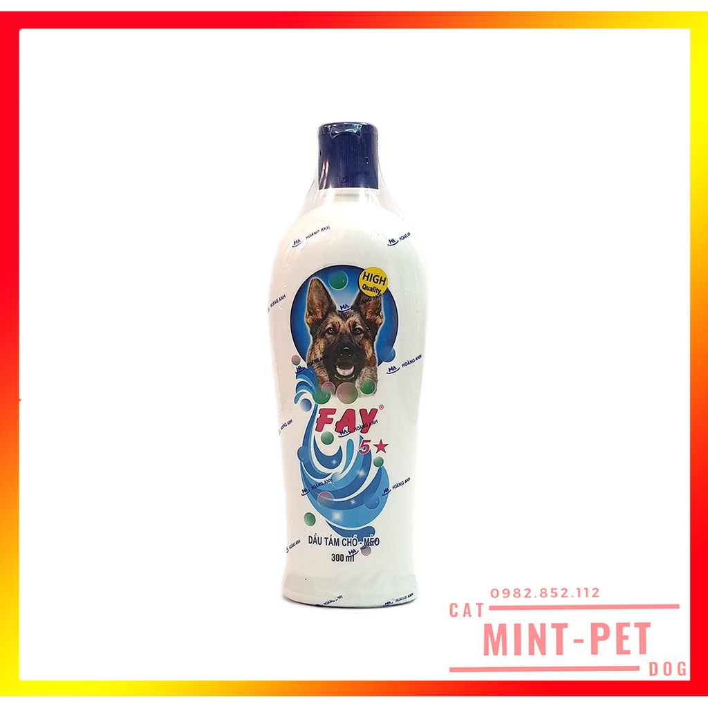 Sữa tắm chó mèo cao cấp FAY 5 sao Giá rẻ #MintPet