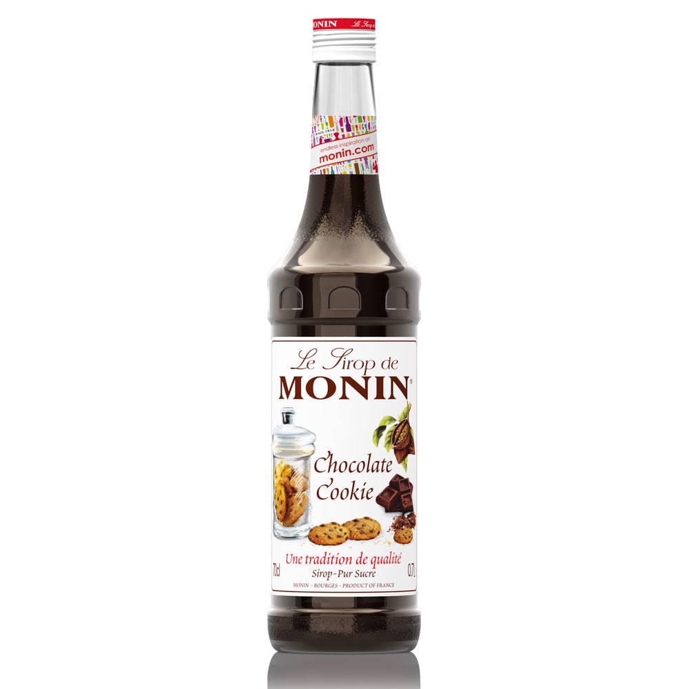 Siro Monin cookies (chocolate cookies) chai 700ml. Hàng Công ty có sẵn giao ngay