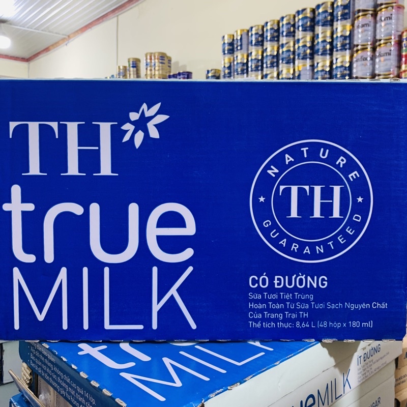 Thùng sữa TH TRUE MILK 48x180ml + Yogurt + Sữa hạt