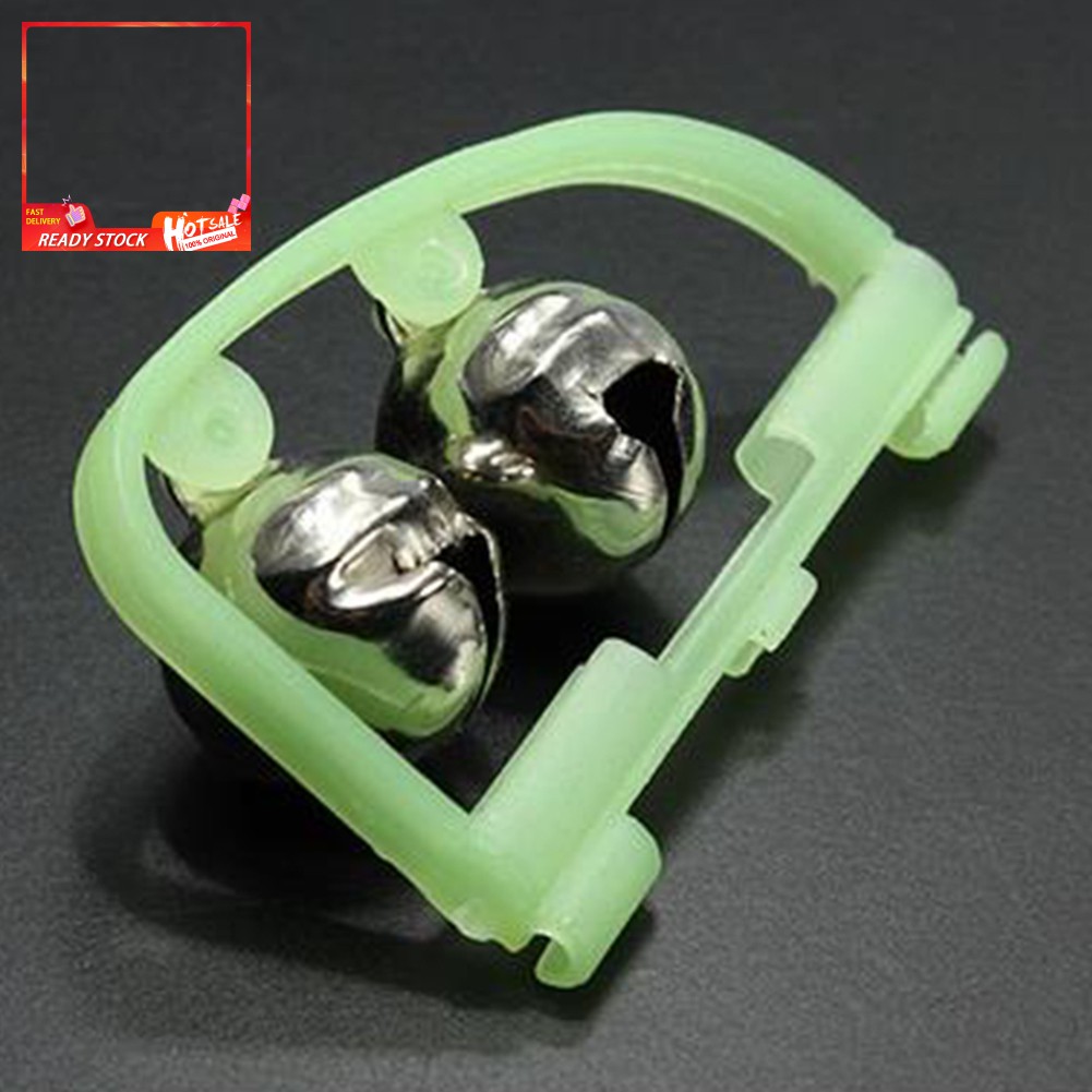 Set 2 Chuông Báo Cá Cắn Câu Dạ Quang Gắn Cần Câu Cá Tiện Dụng