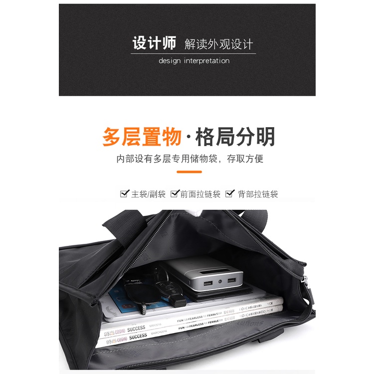 Túi xách đựng tài liệu phong cách Hàn Quốc cho nam nữ | BigBuy360 - bigbuy360.vn