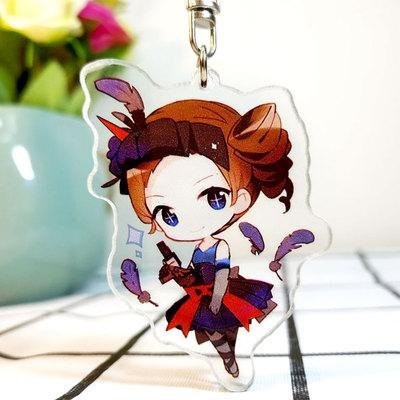 (Mica trong acrylic) Móc khóa Identity V quà tặng xinh xắn dễ thương in hình anime chibi nhiều mẫu M04