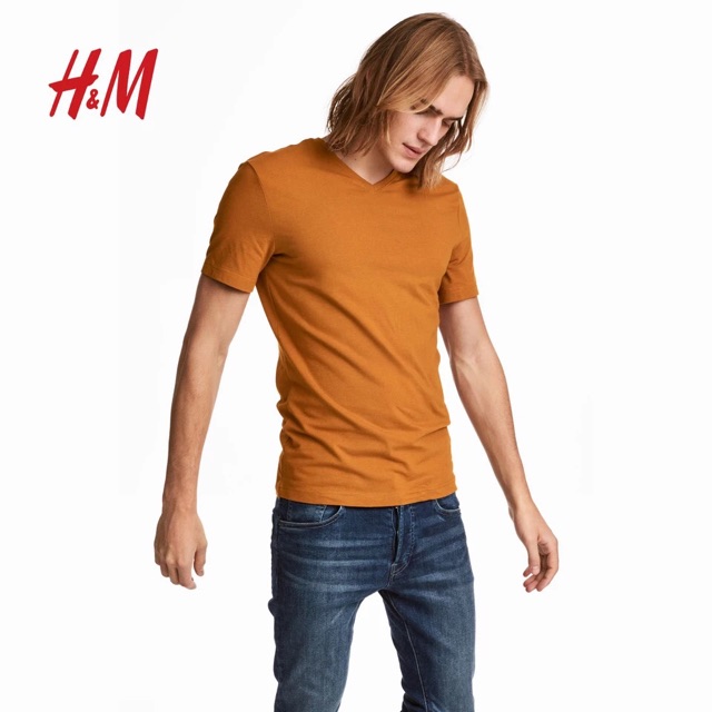 Áo tshirt form Slimfit hiệu H&M auth 100%