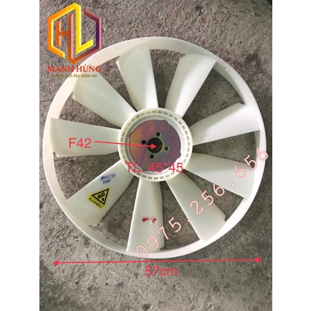 Cánh Quạt 6108-9 cánh F42*57 có vành máy trước TMT9T phụ tùng ô tô phụ tùng Hùng Lỳ
