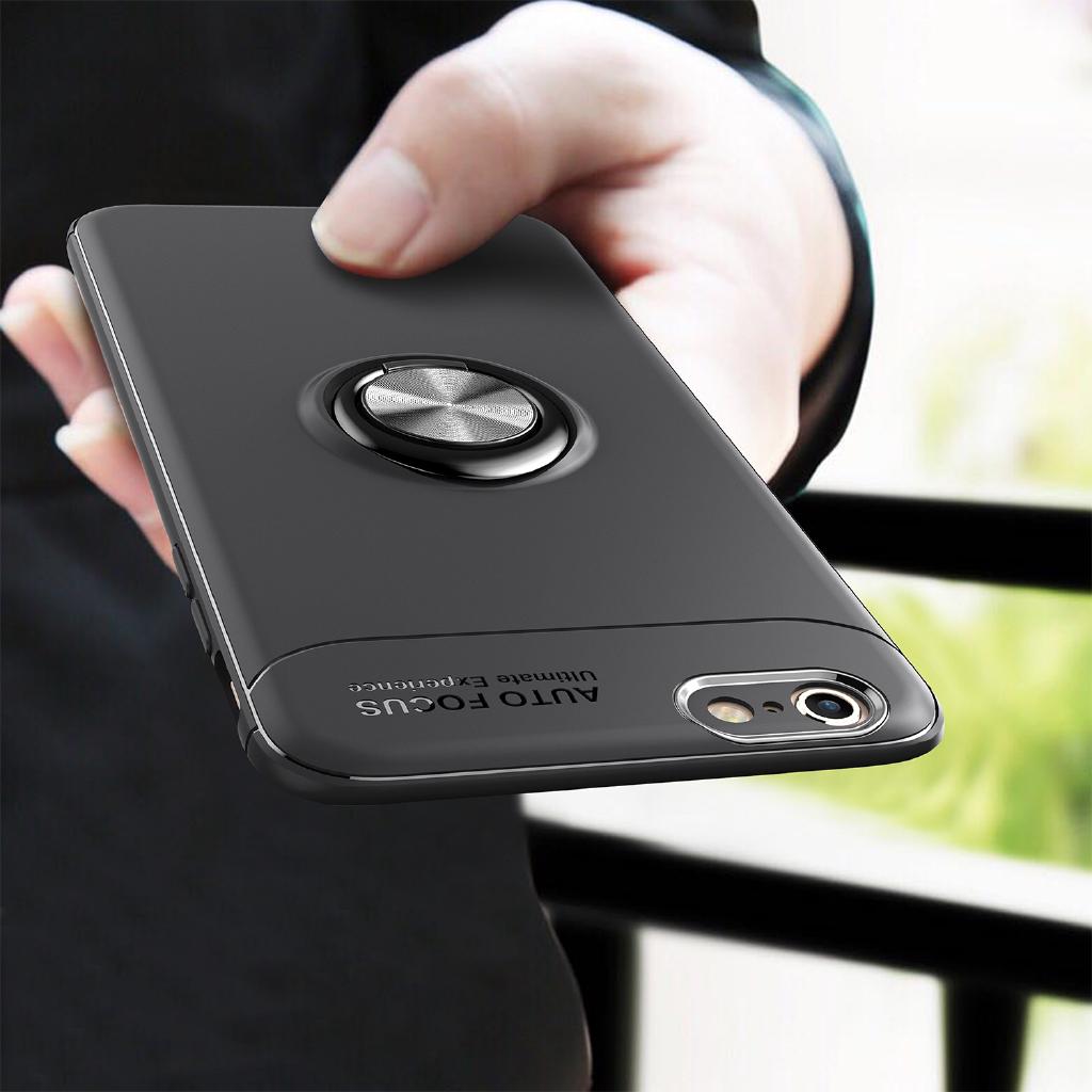 Ốp lưng 360 độ cho điện thoại iphone 6 / 6 plus° ốp lưng mềm kèm vòng nhẫn nam châm