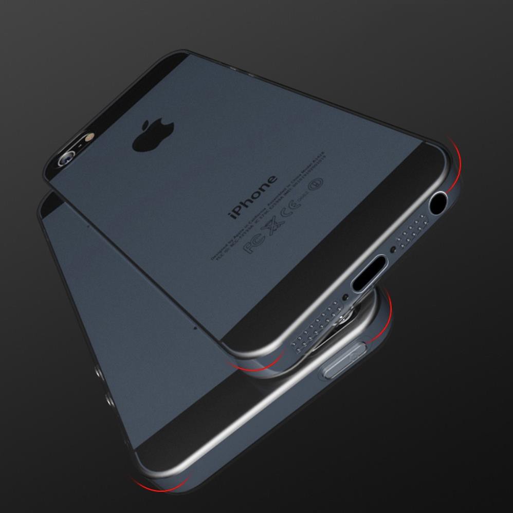 [BH 1 ĐỔI 1] Ốp lưng silicon dẻo trong suốt mỏng 0.6mm cho iPhone 5 / 5s / SE hiệu Ultra Thin - Hàng chính hãng