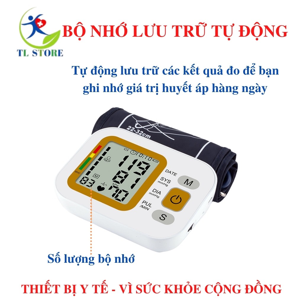 Máy đo huyết áp điện tử thông minh đa năng chính hãng JZIKI