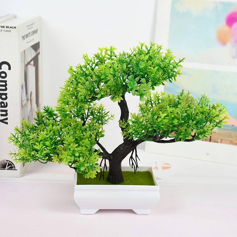 Chậu Cây Bonsai Nhân Tạo Dùng Trang Trí Nhà Cửa/Khách Sạn/Vườn