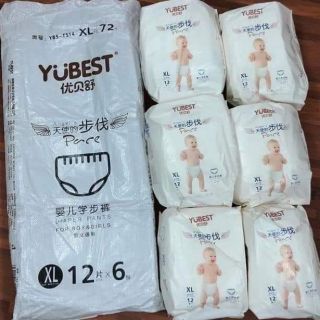 Bỉm quần Yubest Angle Size M 84/ L 78. Xl 72
