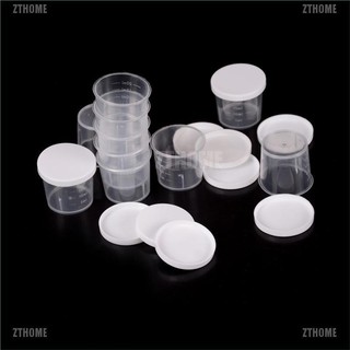 Set 10 Cốc Đo Lường 20ml Bằng Nhựa