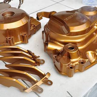 Sơn SAMURAI lốc máy màu vàng đồng EP41