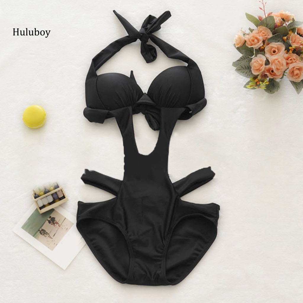 Huluboy- Clothes Sexy Bikini Women Slim Swimwear High Cut for Bathing Western | WebRaoVat - webraovat.net.vn