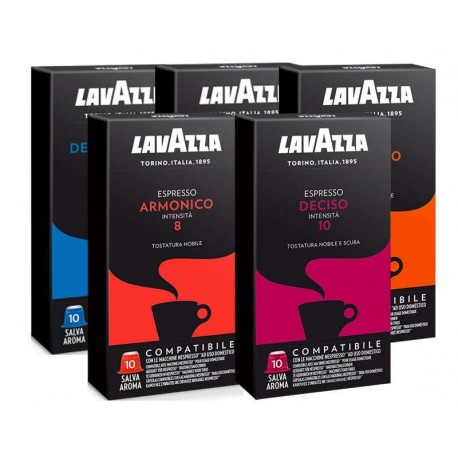 (Máy Nespresso) Cà phê Viên nén Nespresso Lavazza - hộp 10 viên Date 11-2022
