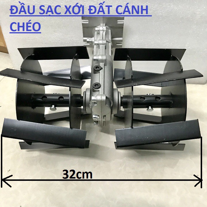 Đầu sạc cỏ đầu xới đất cánh chéo Thailand