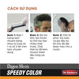 Thuốc Nhuộm Tóc Bigen Men's Speedy Color