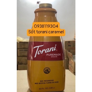 Thùng Sốt Torani caramel 1.89lit* 3 chai