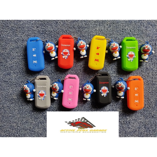 BAO BẢO VỆ KHOÁ SMARTKEY XE MÁY, BỌC KHÓA DOREMON