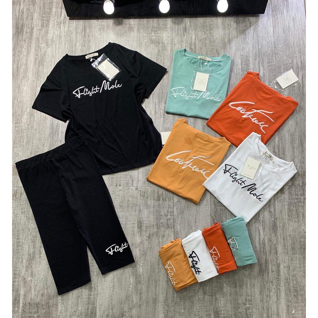 [HÀNG CHUẨN XỊN] Set bộ ngố thụng chữ ký SIÊU HOT hàng from chuẩn, vải mịn đẹp