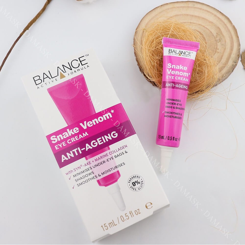 Kem mắt nọc rắn Balance Snake Venom Eye Cream 15ml mới nhất [Bill Anh]