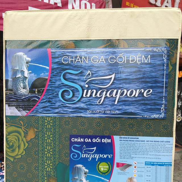 Đệm bông ép Singapore Home Colection 1,6mx2mx5cm ;7cm ; 9cm ( có đủ các cỡ trong giỏ hàng )