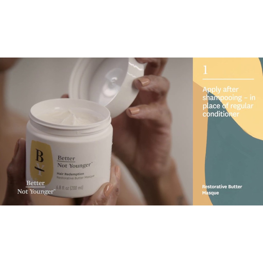 Better Not Younger ✨ Mặt nạ dưỡng tóc Hair Redemption Butter Masque