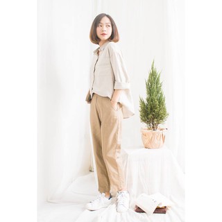 quần kaki xẻ ống (S/M/L)