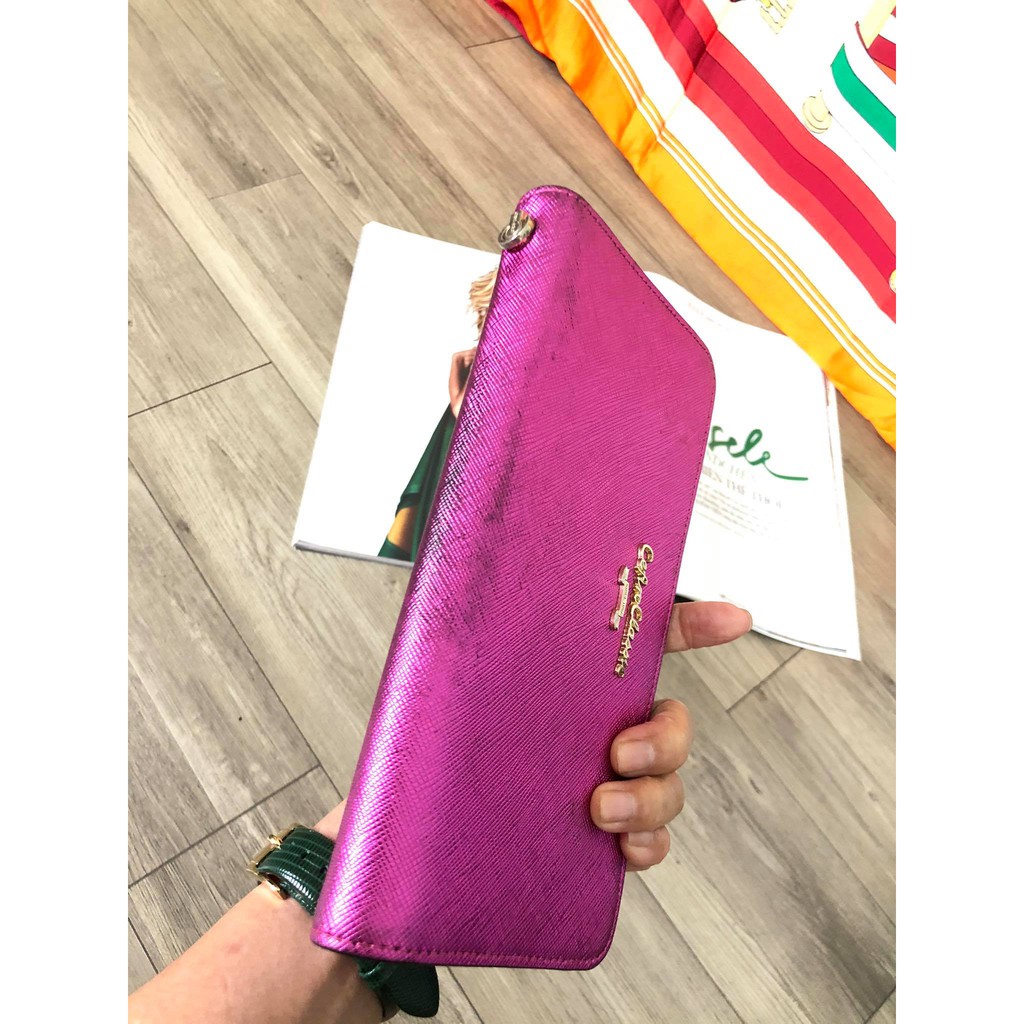 Thanh lý clutch nữ hiệu Cefiro da thật