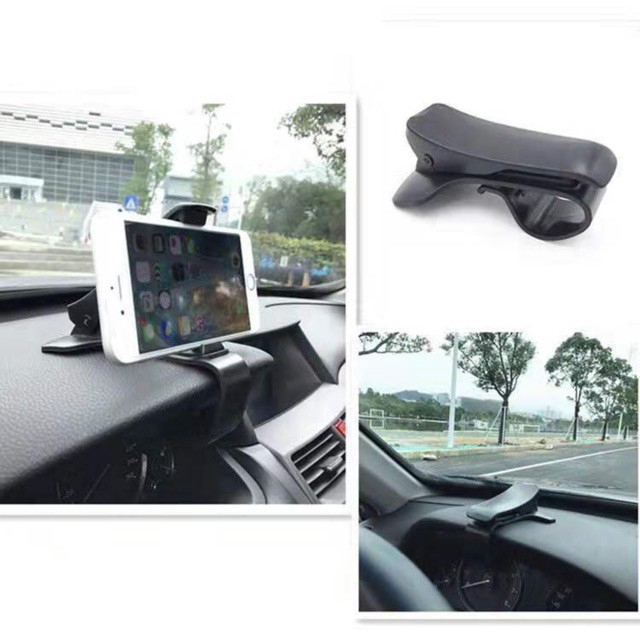 Kẹp Giữ Thẻ / Kính Mát Gắn Trên Xe Hơi Tiện Dụng